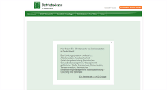 Desktop Screenshot of betriebsaerzte.de